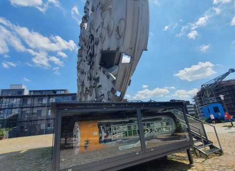 Restaurierung des  T.R.U.D.E Modells , Museum der Arbeit Hamburg